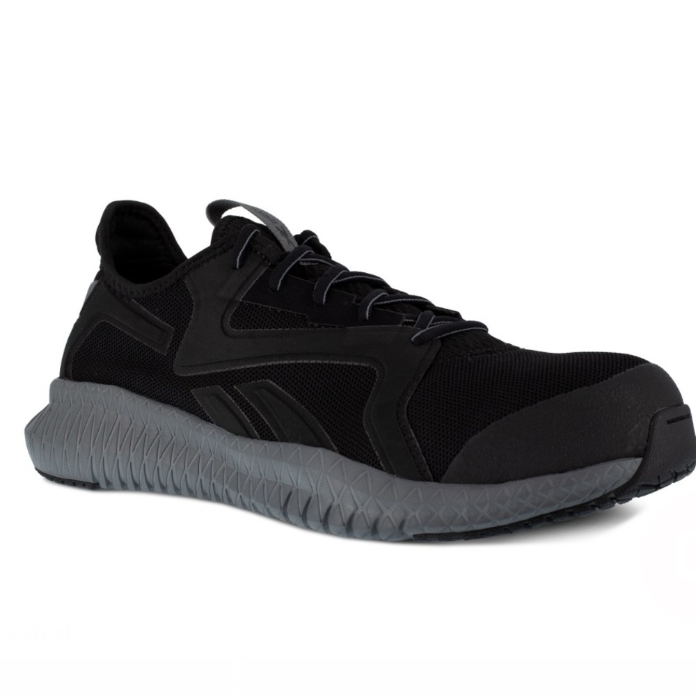Reebok Safety Toe Flexagon 3.0 Athletic Work Shoe Size 9W New
